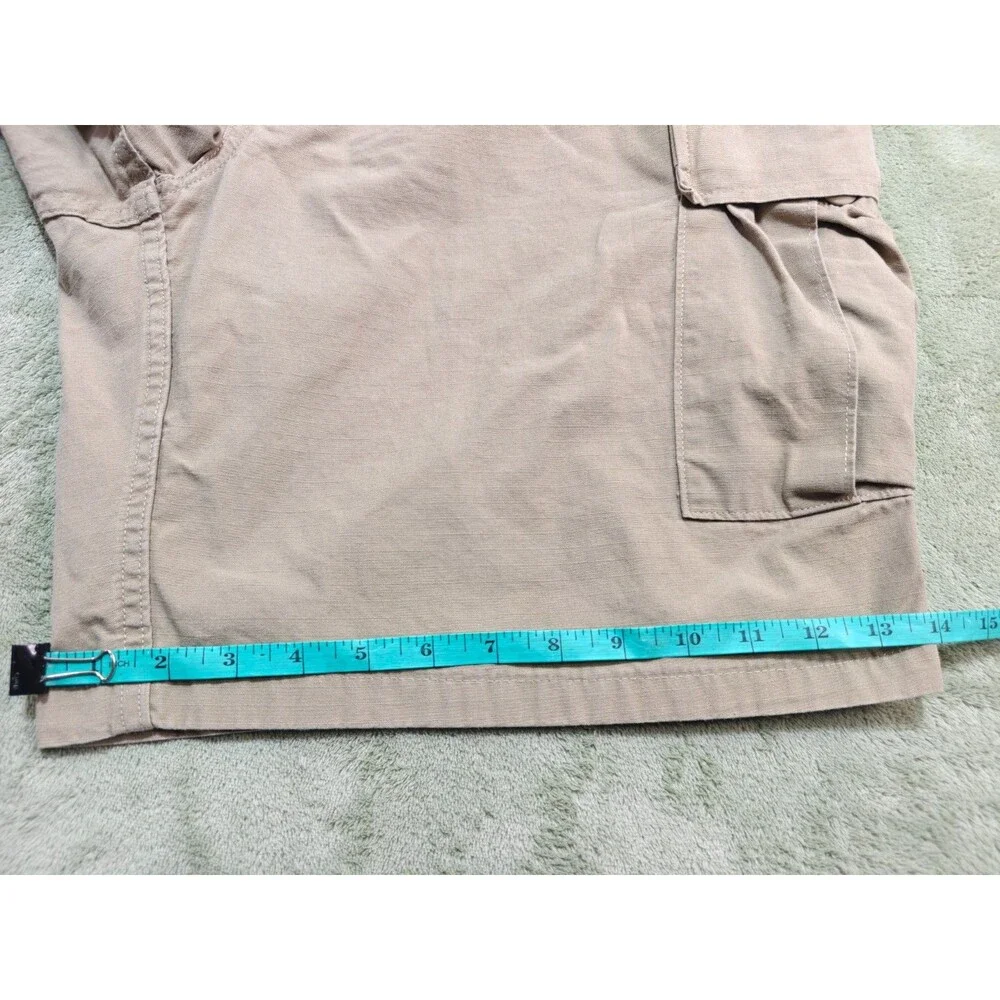 Tru-Spec Mens Cargo Shorts XL Tan Tactical Military Utility 100% Cotton